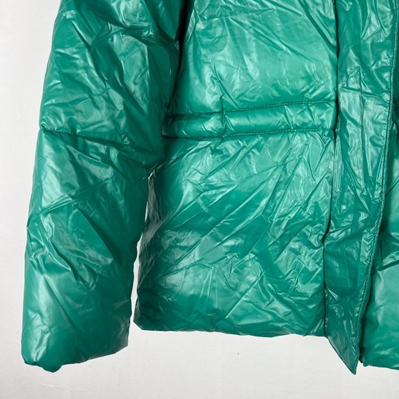 NWT A New Day Water Resistant Puffer Jacket Jade Green Size XL NEW - Picture 4 of 16
